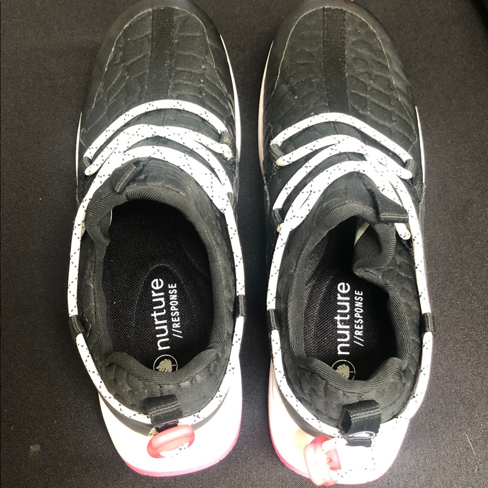 Nurture by Lamaze Black and White Sneakers